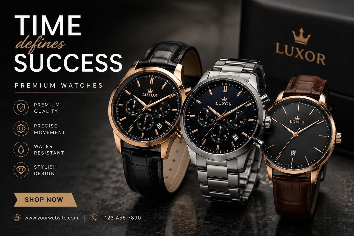 Luxury Watches – Time Defines Success ⌚✨