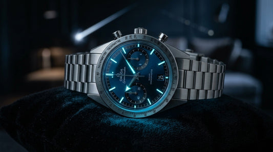Luxury Chronograph Watch – Timeless Elegance ⌚💙