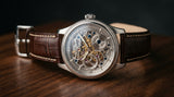 Luxury Skeleton Automatic Leather Strap Watch ⌚✨